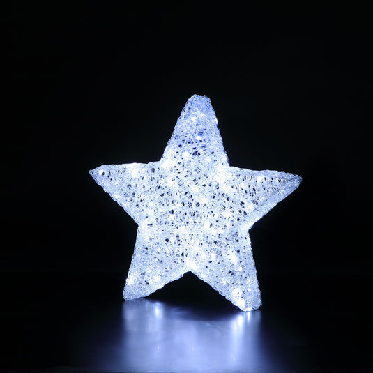 50cm Spun Acrylic Star - 150 Duo LEDs