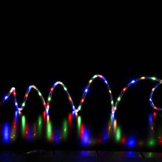 5m Multicolour Micro Snowing Rope Cable Light - 200 LEDs