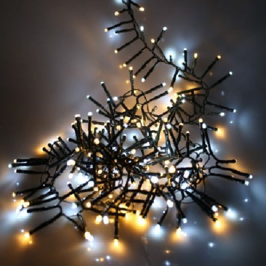 960 White/Warm White Multifunction Cluster Lights with Green Cable