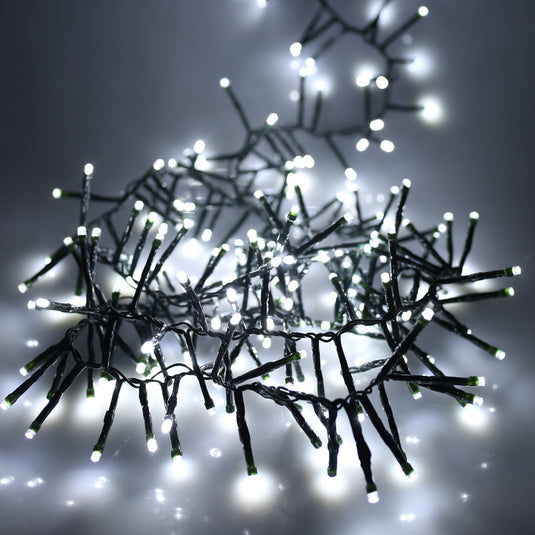 2000 White Multifunction Cluster Lights With Green Cable