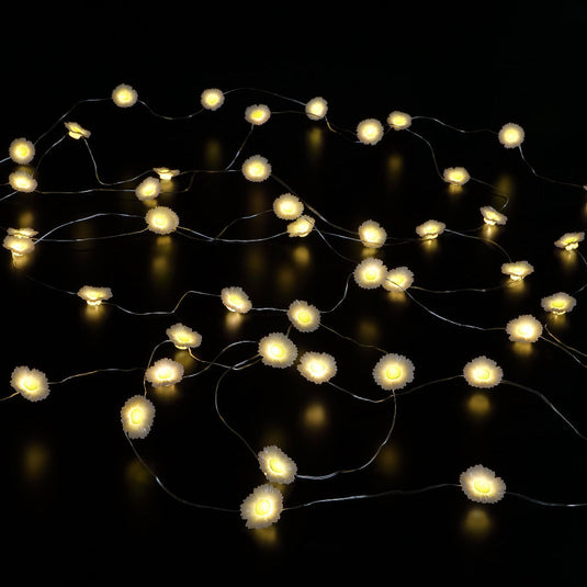 Solar Fine Wire Lights - Daisy