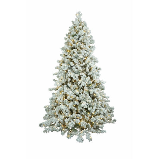 6.5' Warm White Pre-Lit Lakeland Snowmelt Fir