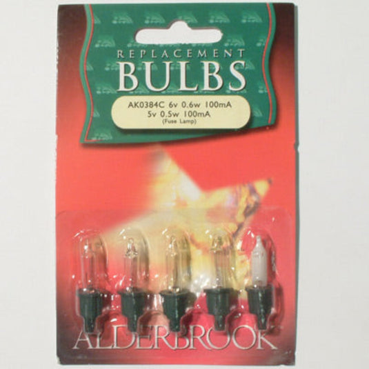 40 12v Clear Alderbrook Spare Bulbs