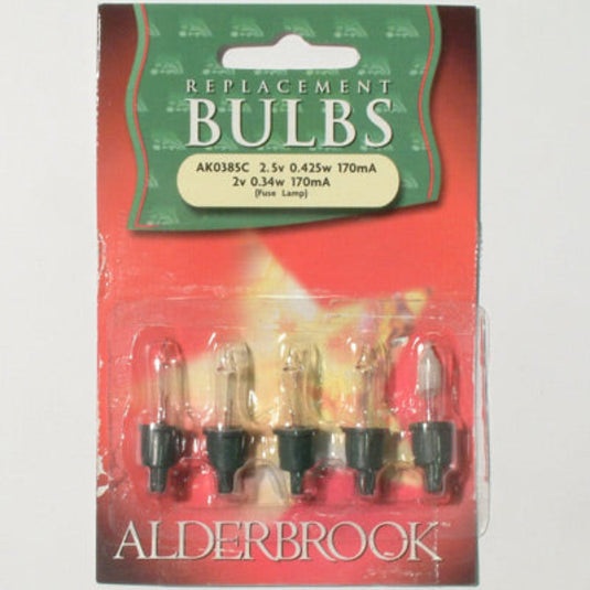 100 12v Clear Alderbrook Spare Bulbs